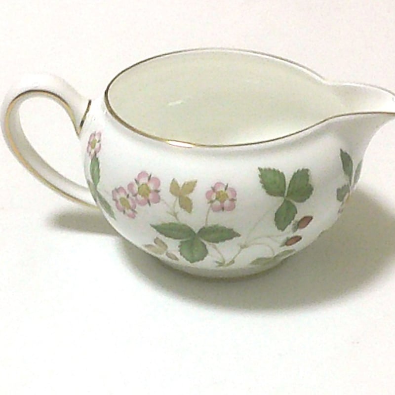 ウェッジウッドWEDGWOOD ワイルドストロベリー ティ―ポット、シュガー