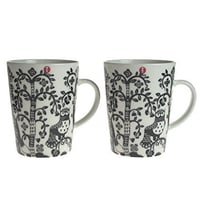 iittala (イッタラ）　タイカ　マグペア　ブラック【御結婚御祝・内祝・新築御祝・還暦御祝・御礼・寿・ギフト包装可能】