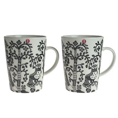 iittala (イッタラ）　タイカ　マグペア　ブラック【御結婚御祝・内祝・新築御祝・還暦御祝・御礼・寿・ギフト包装可能】