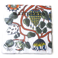 マリメッコmarimekko　ペーパーナプキン 606017 ティアラ オレンジ 33cm　20枚入り