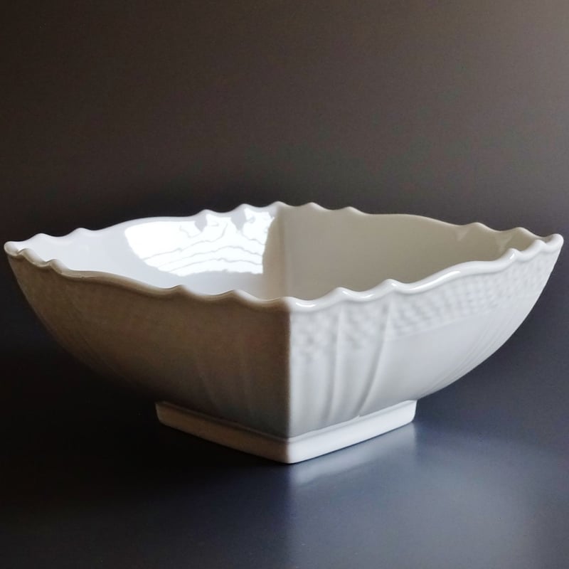 リチャードジノリ ベッキオホワイト スクエアボール（角小鉢） | 神戸