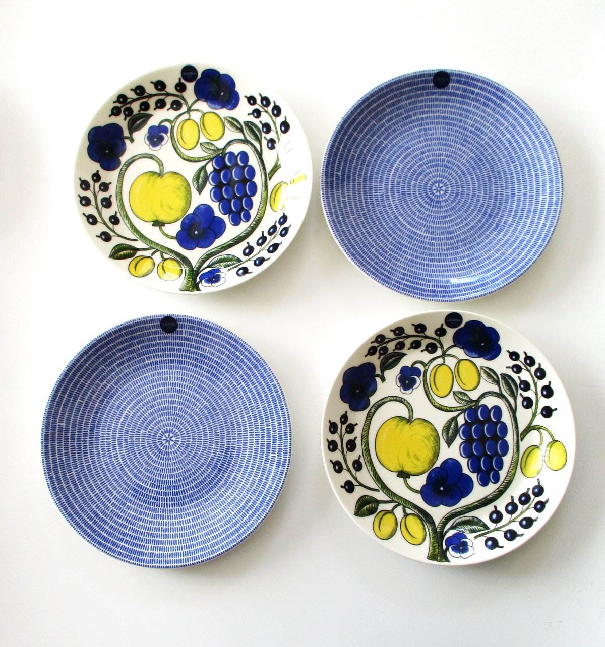 アラビア 陶磁器 プレート 4枚セット ブランドロゴ入りボックス付属 アラビアARABIA アラビアシリーズ 4枚