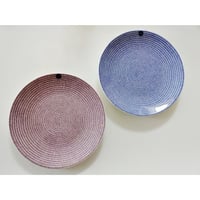ブランドロゴ入りボックス付属　アラビア ARABIA　アラビア24h アベック  Avec  プレート 26cm　２枚セット（ブルー、パープル）【御結婚・内祝・新築・還暦御祝・寿・ギフト包装可能】