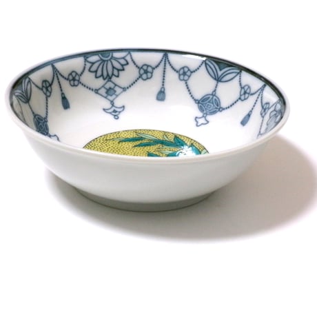 九谷焼 4.5号小鉢揃 瓔珞吉田屋草花/美山窯【和食器　 鉢　食器セット】 【御結婚御祝・内祝・新築御祝・還暦御祝・御礼・寿・ギフト包装可