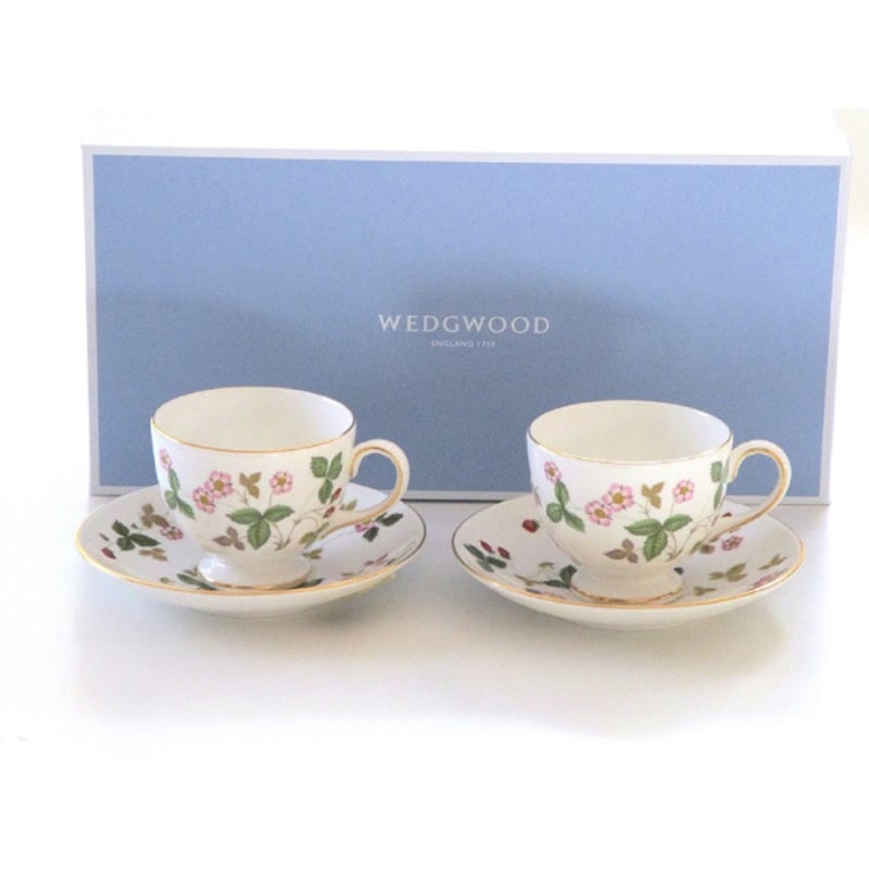 ウェッジウッドWEDGWOOD ワイルドストロベリー ティーカップ ウェッジウッドWEDGWOOD ワイルドストロベリー ティーカップ