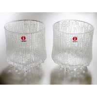 iittala (イッタラ）　ウルティマツーレ　ロックグラス　ペア【御結婚御祝・内祝・新築御祝・還暦御祝・御礼・寿・ギフト包装可能】