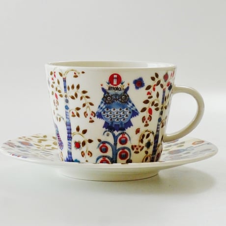 iittala (イッタラ）　タイカホワイト　コーヒーカップ＆ソーサー