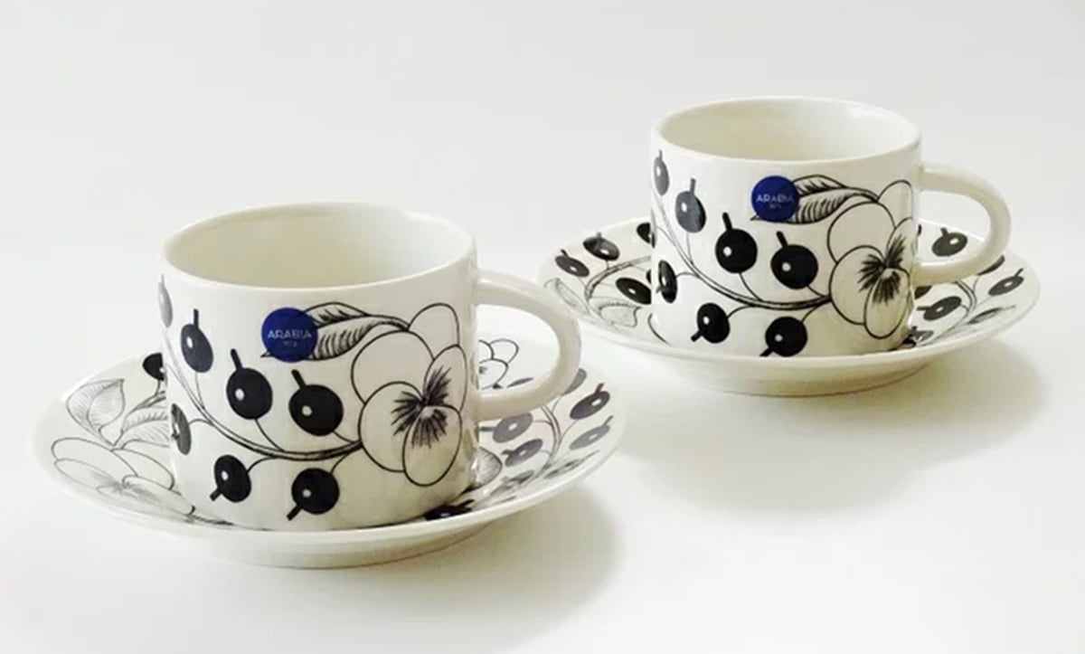 ブランドロゴ入りボックス付属 アラビアARABIA ブラックパラティッシ