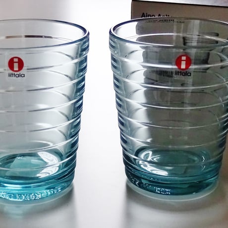 iittala (イッタラ）　Aino Aalto（アイノアアルト）　ペアタンブラー　ウォーターグリーン【御結婚御祝・内祝・新築御祝・還暦御祝・御礼・寿・ギフト包装可能】