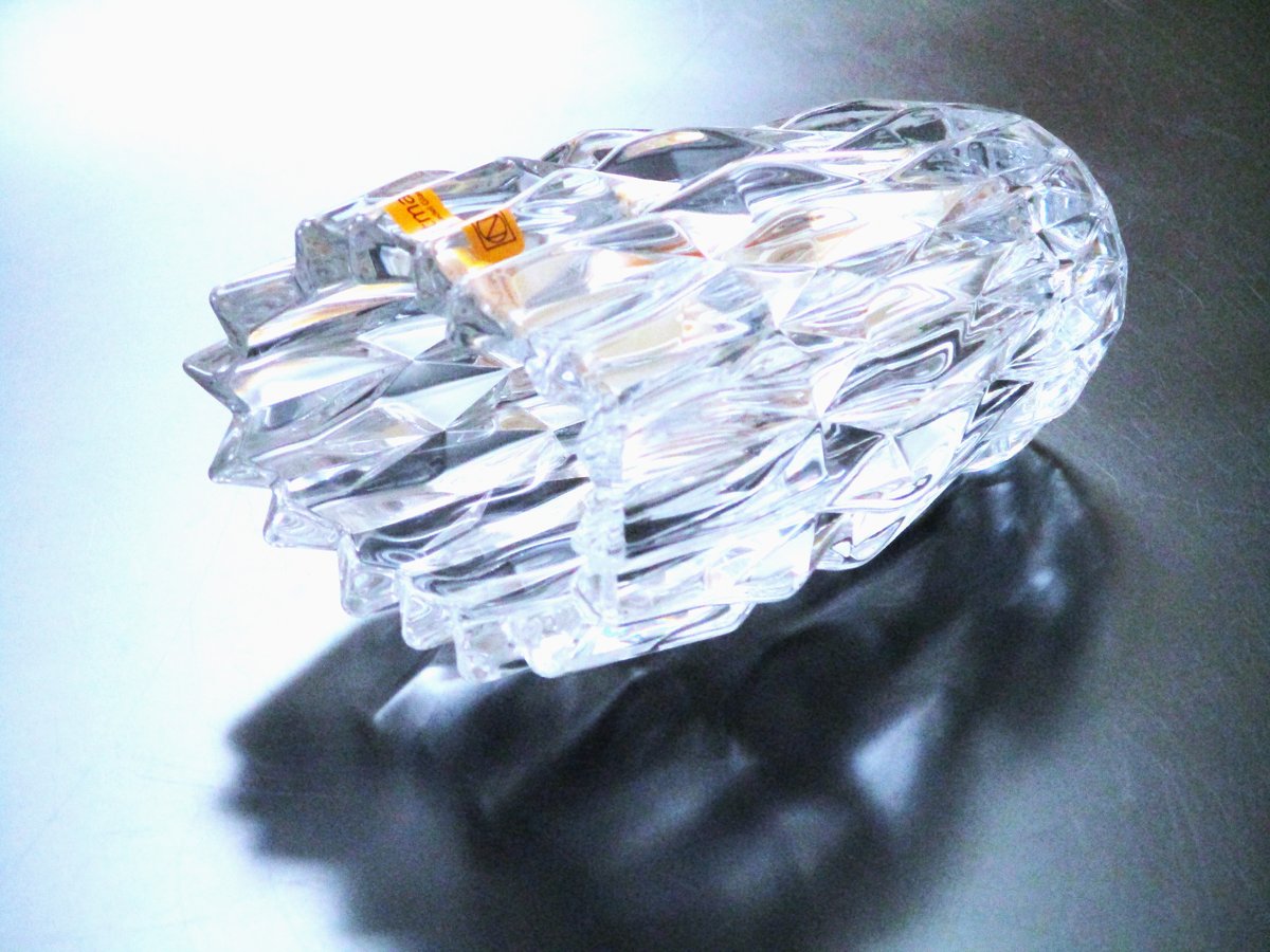 ナハトマン Nachtmann クオーツ Quartz オーバル ベース16cm