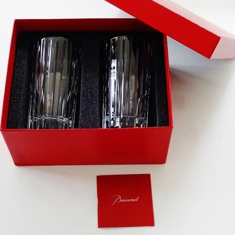 バカラBaccarat    ハーモニー　タンブラーペア（バカラリボン付属）【バカラ手提げ紙袋・バカラリボン付属】【御結婚御祝・内祝・新築御祝・還暦御祝・御礼・寿・ギフト包装可能】