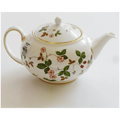 ウェッジウッド WEDGWOOD ワイルドストロベリー ティーポット [L]【御結婚御祝・内祝・新築御祝・還暦御祝・御礼・寿・ギフト包装可能】