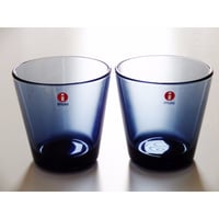 iittala (イッタラ）　カルティオタンブラーペア　レインブルー【御結婚御祝・内祝・新築御祝・還暦御祝・御礼・寿・ギフト包装可能】