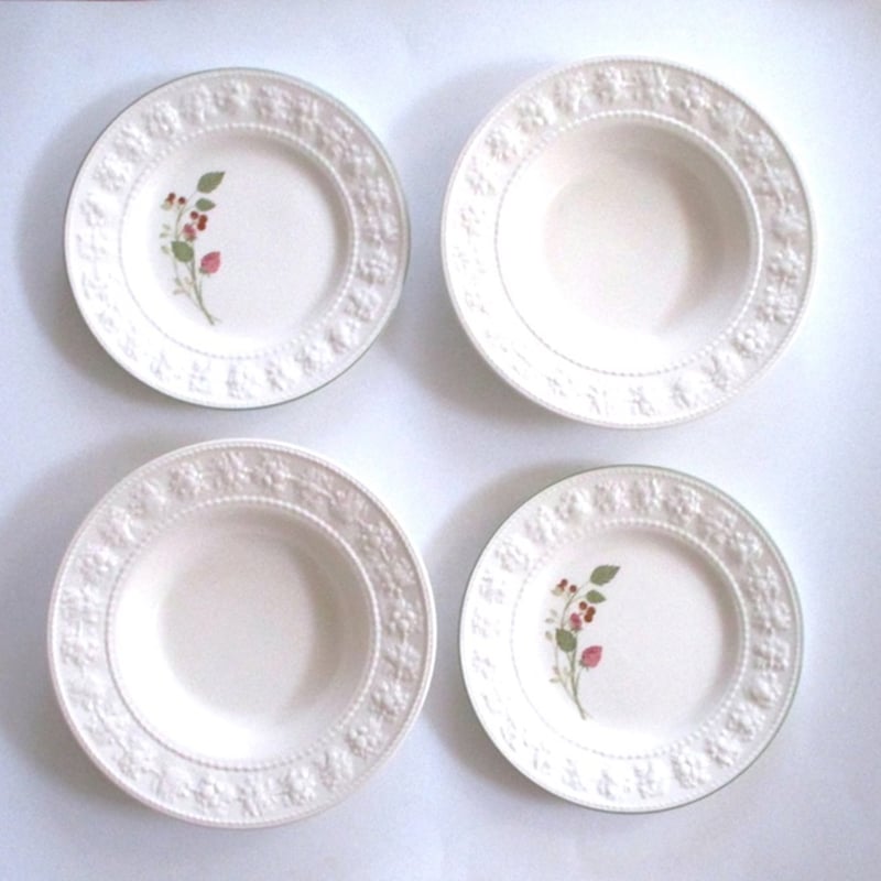 【４枚セット】 フェスティビティ スープ用プレート 4枚セット】WEDGWOOD フェスティビティ スープ用プレート