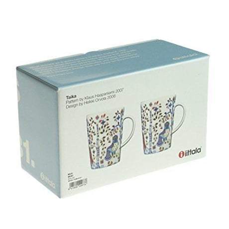 iittala (イッタラ）　タイカ　マグペア　ブラック【御結婚御祝・内祝・新築御祝・還暦御祝・御礼・寿・ギフト包装可能】
