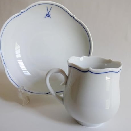 マイセン　マイセンマーク　コーヒーカップ＆ソーサー