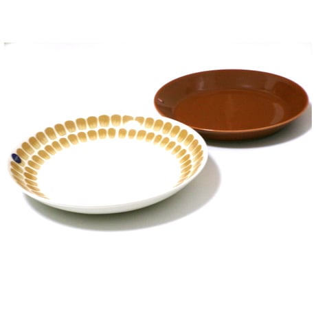 【北欧ブランド食器】　アラビアARABIA・イッタラiittala　パスタ皿、フラットプレートペア　食器セット【御結婚御祝・内祝・新築御祝・還暦御祝・御礼・寿・ギフト包装可能】