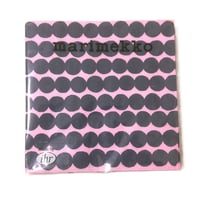 マリメッコmarimekko　ペーパーナプキン 589354ラシィマット ブルー/ローズ  33cm　20枚入り