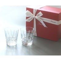 バカラBaccarat アルルカンArlequin 2810-594（2101-038） オールドファッション 9.5センチ ペア【御結婚御祝・内祝・新築御祝・還暦御祝・御礼・寿・ギフト包装可能】