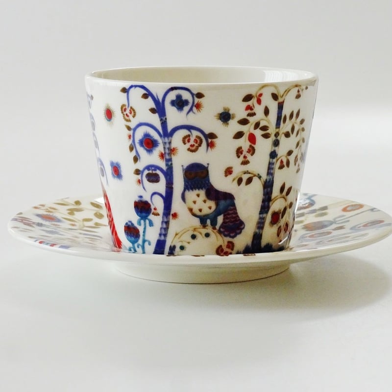 iittala (イッタラ） タイカホワイト コーヒーカップ＆ソーサー