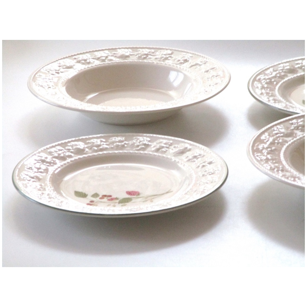 ウェッジウッドWEDGWOOD フェスティビティ スーププレート、フラット