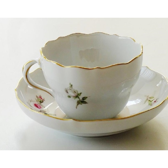 マイセン ホワイトローズ コーヒーカップ＆ソーサー029510/00582【御
