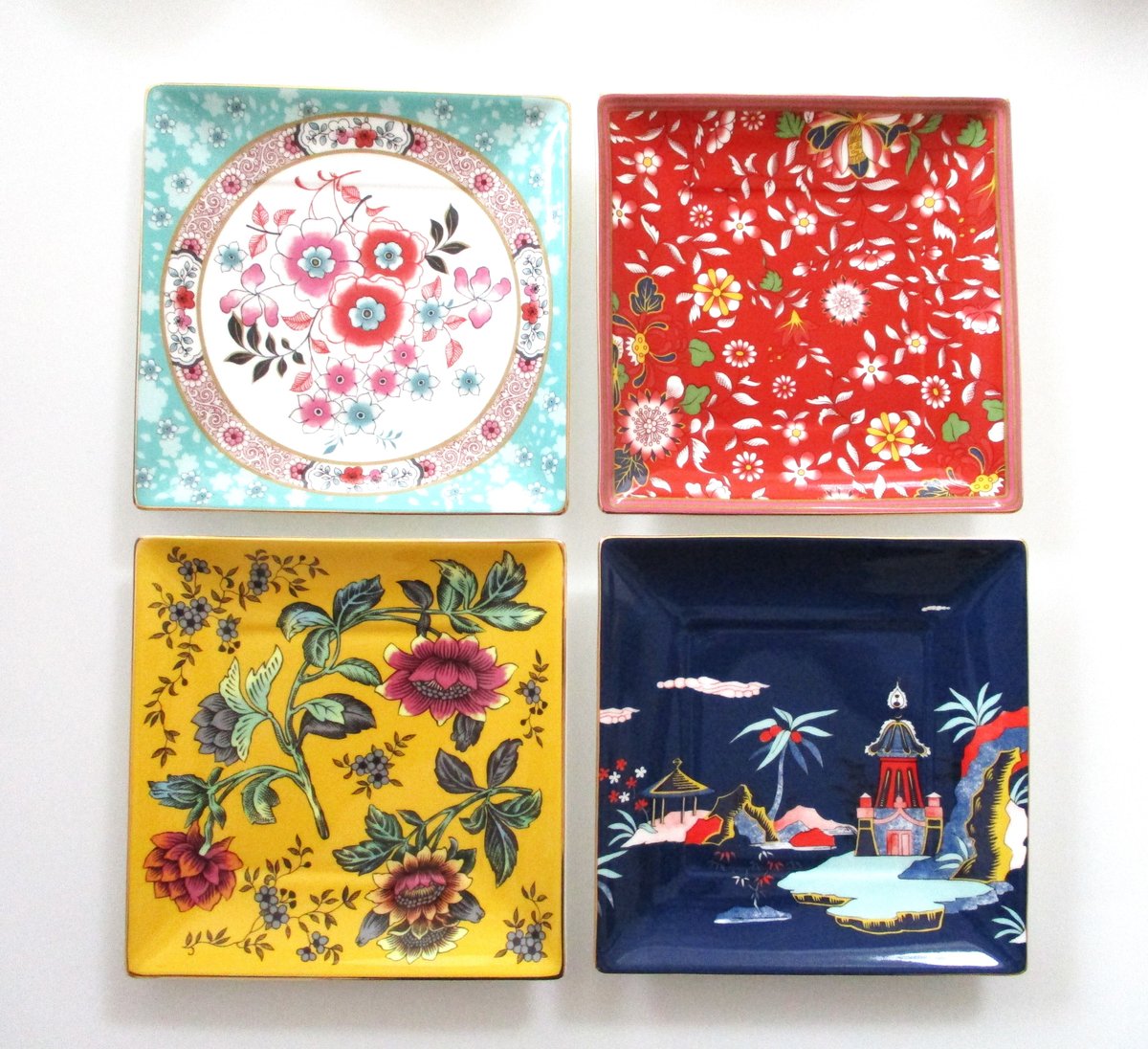 ウェッジウッド　ワンダーラスト　ティーボウル　4個セット Amazon｜ウェッジウッド(Wedgwood) ワンダーラスト ティーボウル 4pcs