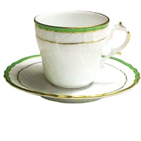 リチャードジノリ ベッキオホワイト スープカップ＆ソーサー