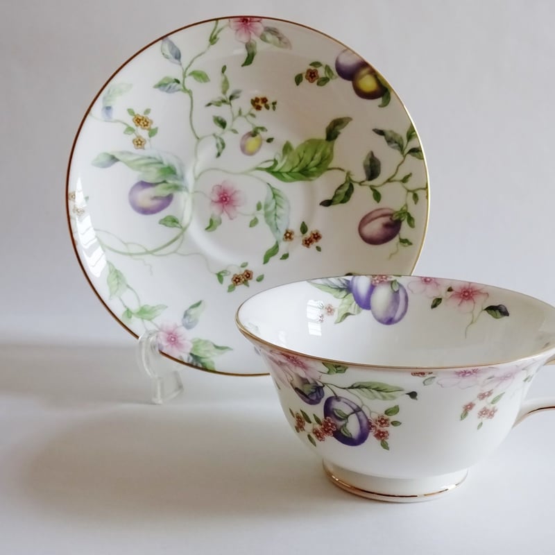 ウエッジウッドWEDGWOOD スウィートプラム ティーカップ