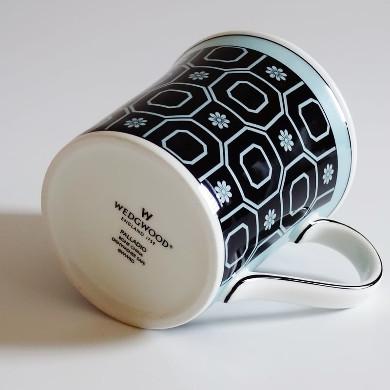 ウェッジウッドWEDGWOOD パラディオ マグカップ ブルー（ブランド
