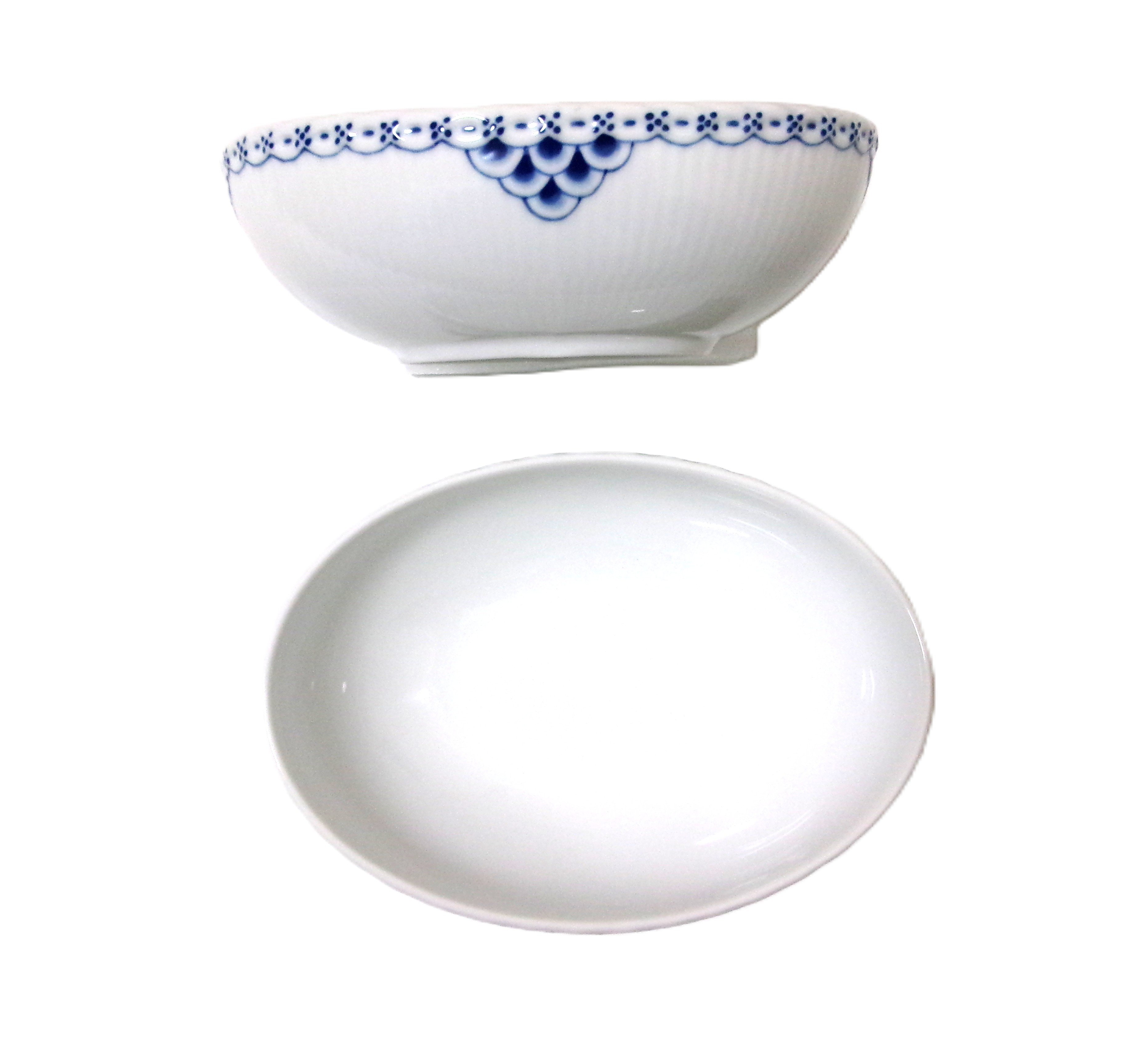 ロイヤルコペンハーゲンROYAL COPENHAGEN プリンセスブルー オーバル