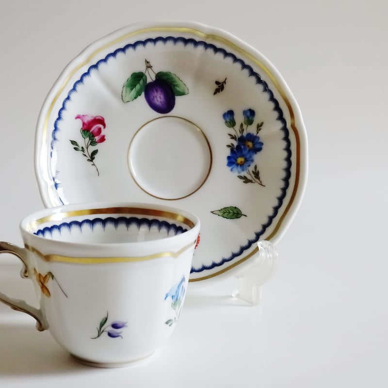 リチャードジノリ イタリアンフルーツ コーヒーカップ&ソーサー リチャードジノリ イタリアンフルーツ コーヒーカップ&ソーサー