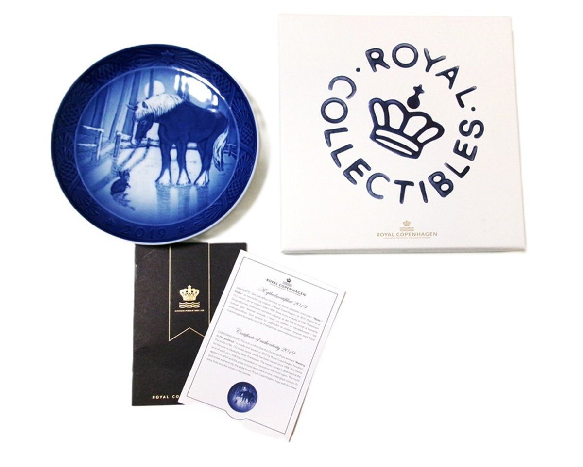 ロイヤルコペンハーゲンROYAL COPENHAGEN イヤーズプレート 2019年 