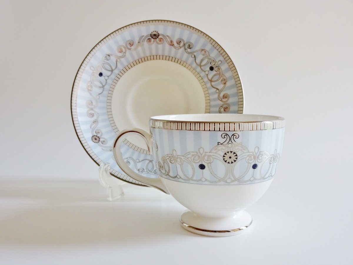 ウエッジウッド アレクサンドラ ティーカップ＆ソーサー リー【御結婚