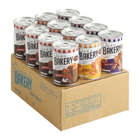新・食・缶ベーカリー 缶入りソフトパン ギフトセット 5年 12缶セット