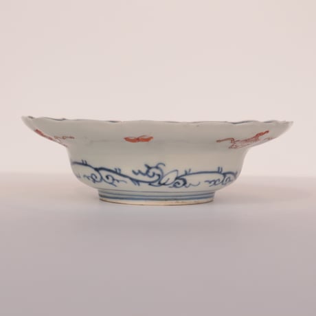 古伊万里　輪花　扇鉢（江戸後期）