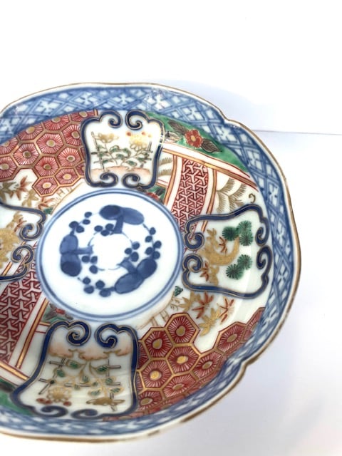 骨董 古伊万里(江戸後期~明治) 輪花五寸皿 | FURACOCO 骨董 古伊万里(江戸後期~明治) 輪花五寸皿 | FURACOCO