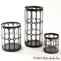 「Atelier Junko」 キャンドルホルダー　ウィンドウフレーム