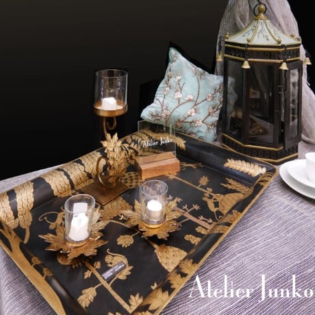 「Atelier Junko」 キャンドルスタンド　メープルリーフ