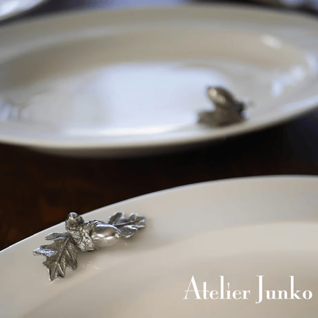 「Atelier Junko」デコレーション オーバルプレート