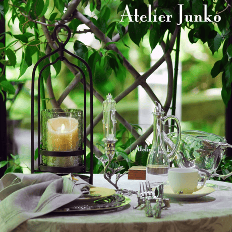 「Atelier Junko」 キャンドルホルダー　ハンギングランタン