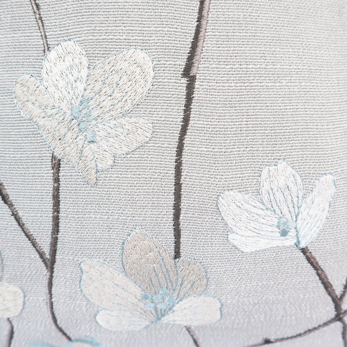 クッションカバー プルネット 45㎝角 ブルーグレー | FURACOCO