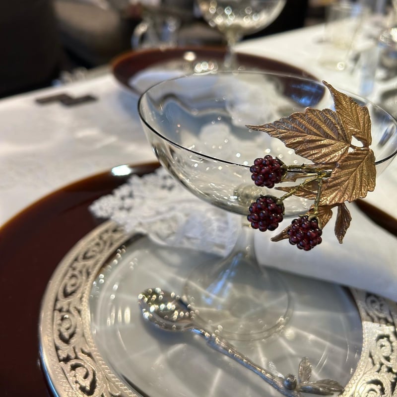 アトリエジュンコデザートグラス、コーヒースプーン アトリエジュンコ