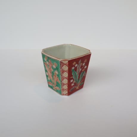 古伊万里草花図小向付（江戸後期～明治）