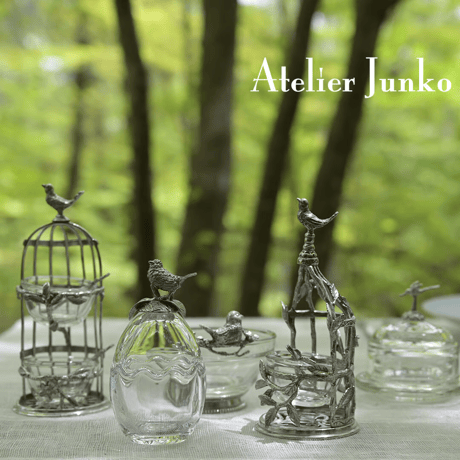 「Atelier Junko」 ボックス　グラス　バード