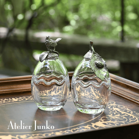 「Atelier Junko」 ボックス　グラス　バード