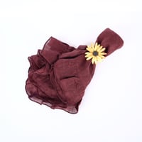 BORGO DELLE TOVAGLIE　リネンフリルナプキン 　pruno