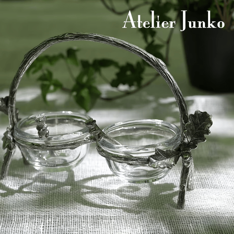 Atelier Junko」スパイスホルダー＆スプーン ツーグラス エコン