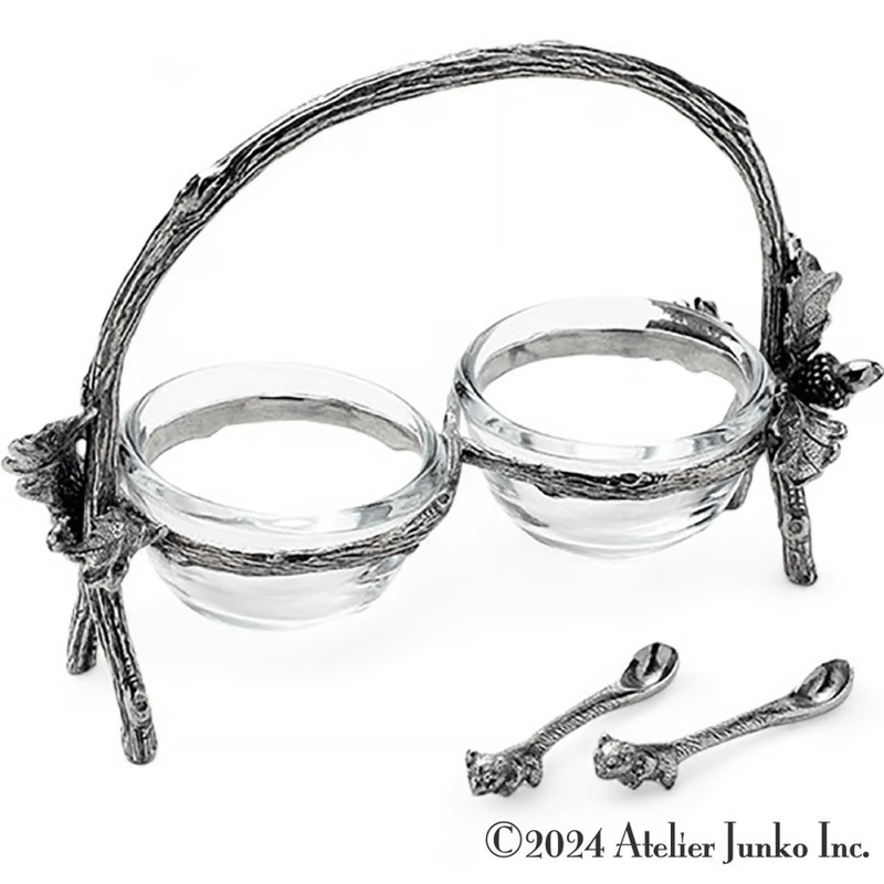 Atelier Junko」スパイスホルダー＆スプーン ツーグラス エコン
