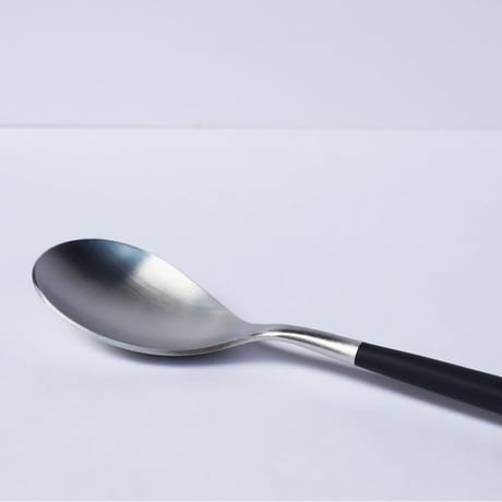 ●クチポール MIO 「ブラック×シルバー」テーブルスプーン